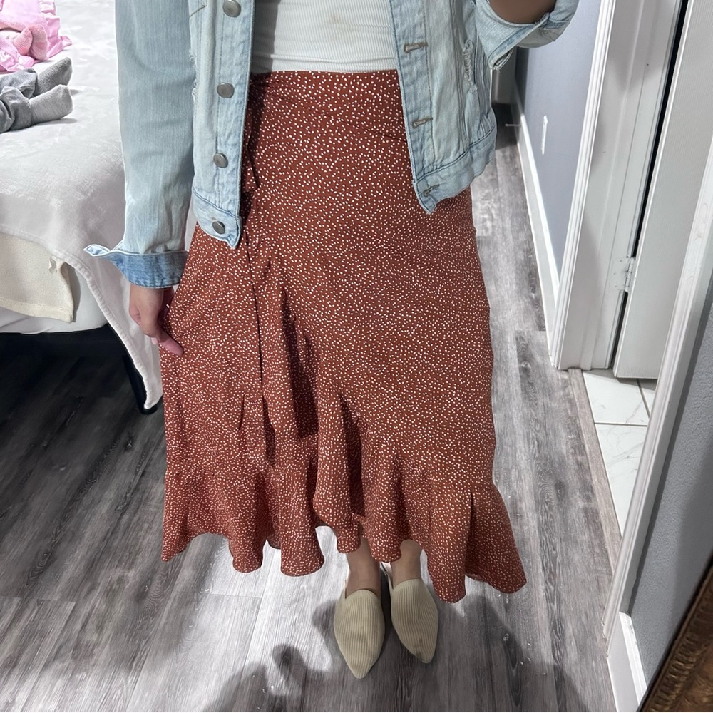 SHEIN  MATERNITY WRAP SKIRT